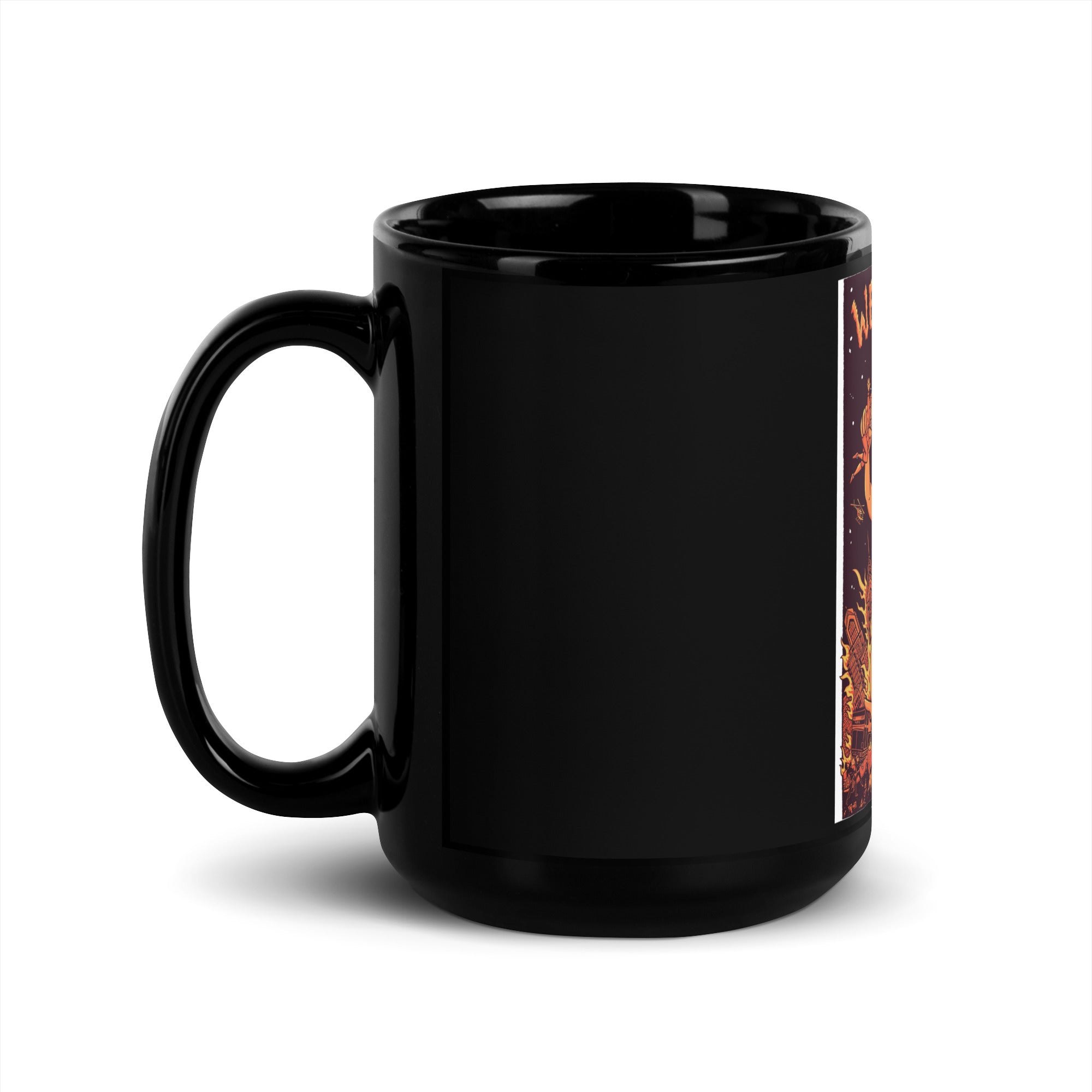 Black Weaksauce Glossy Mug