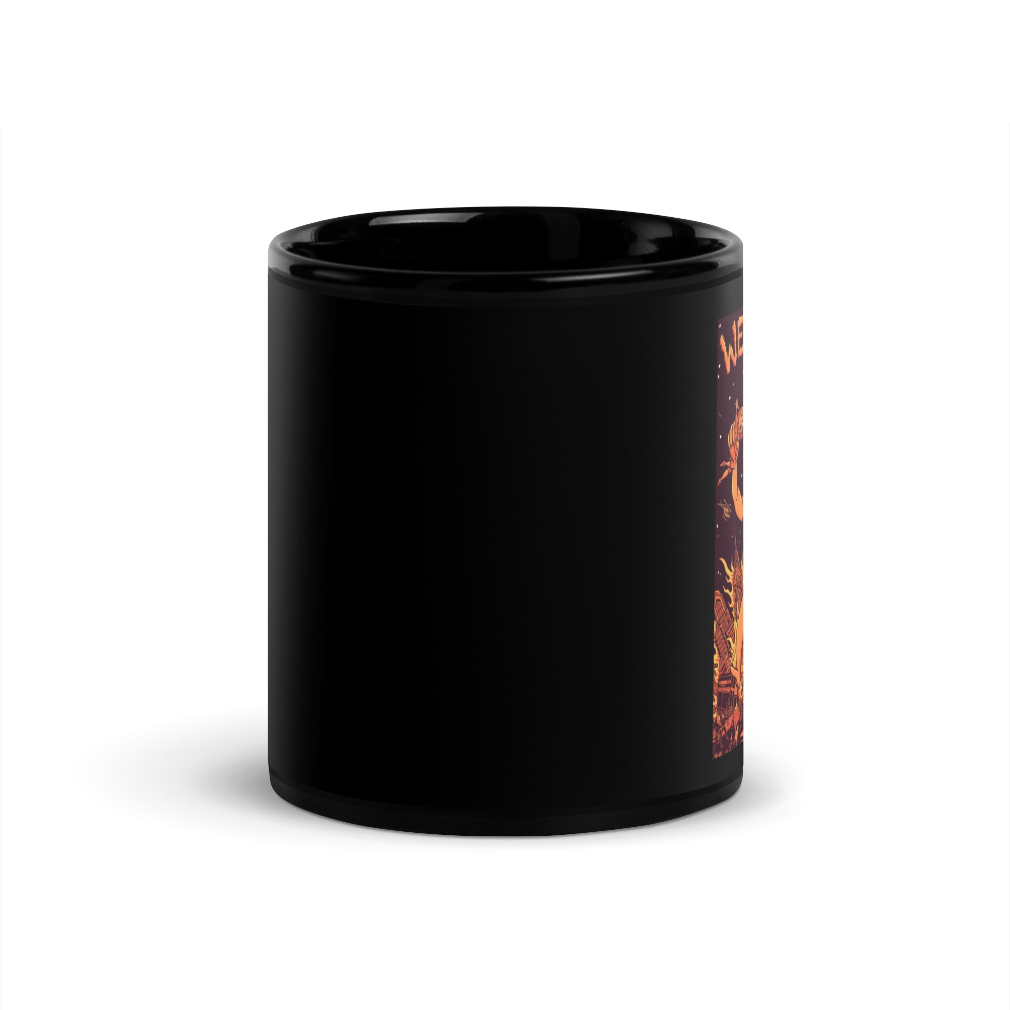 Black Weaksauce Glossy Mug
