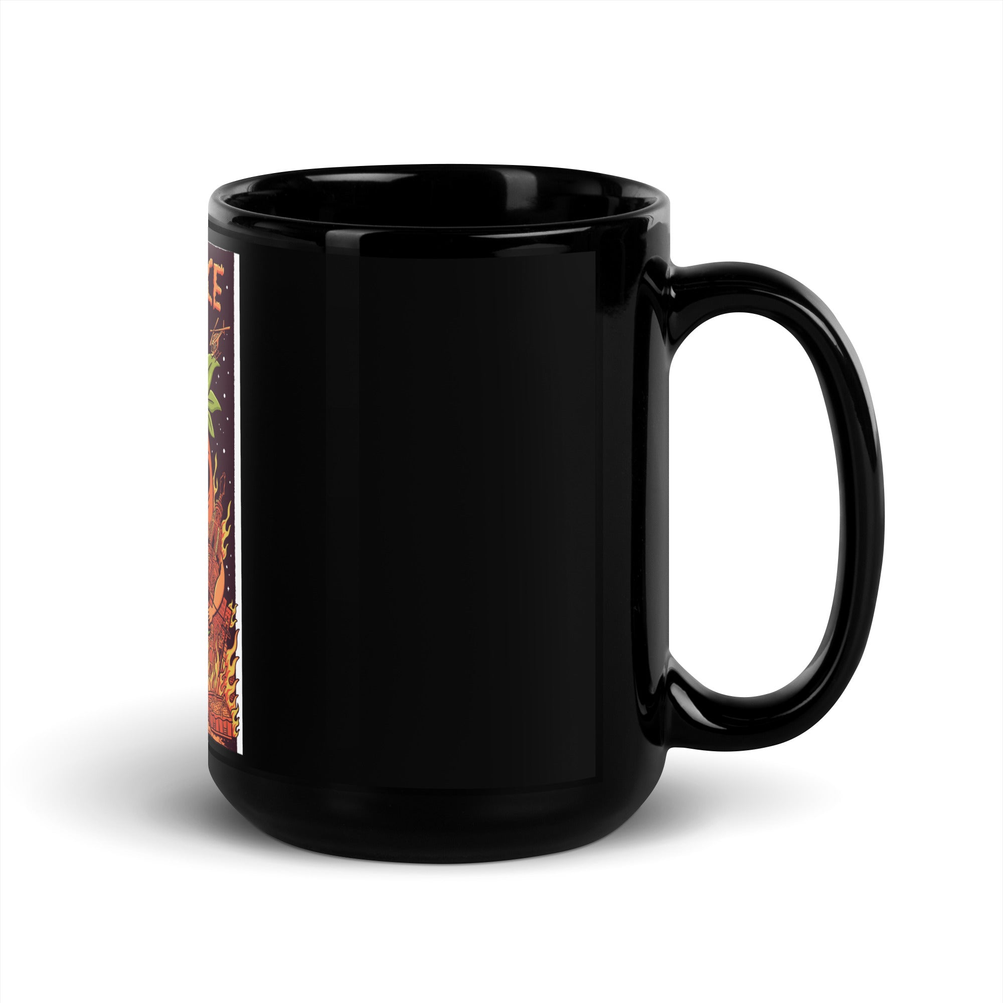 Black Weaksauce Glossy Mug